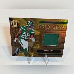 2024 Panini - Gold Standard Gold Gear Breece Hall Jets Card # GG- BHL